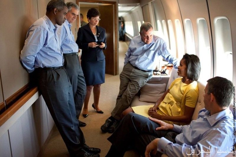 ♥ AIR FORCE ONE : OBAMA INSIDE ♥