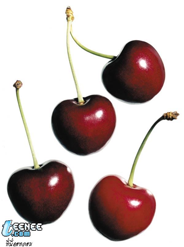 cherry ลูก แด๊ง แดง