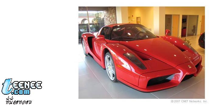 Ferrari Enzo : เครื่องยนต์ 6.0 ลิตร V12, 651แรงม้า ที่ 7800รอบต่อนาที อัตราเร่ง 0-60ไมล์ต่อชั่วโมง  3 วินาที ความเร็วสูงสุด 217 ไมล์ต่อชั่วโมง
