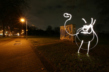 Amazing Light Graffiti 