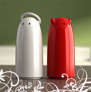 The Design ~ Salt & Pepper Shaker 