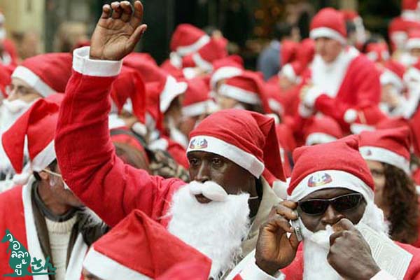 หลากหลายซานต้า ต้อนรับคริสมาสต์จ้า