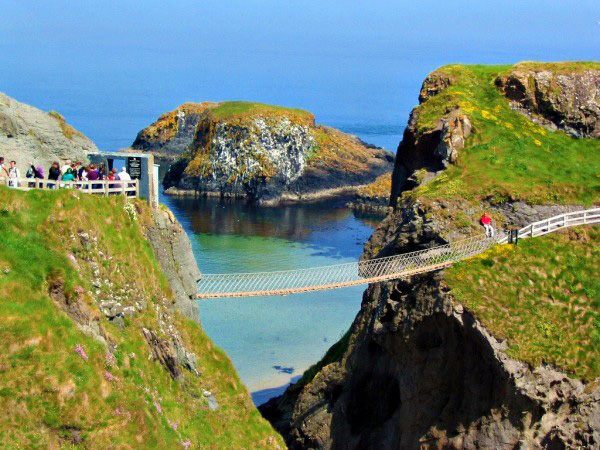 10. Carrick-a-Rede Rope Bridge, Northern Ireland