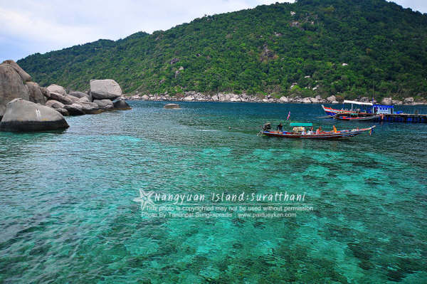 เกาะนางยวน ความนิ่งสงบของผืนน้ำสีฟ้า NANG YAUN ISLAND