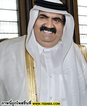 ลำดับที่ 7. Sheikh Hamad bin Khalifa Al Thani of Qatar ชีค ฮาหมัด บิน คาลิฟา อัล ธานี่ มีทรัพย์สินโดยประมาณรวม 3พันล้านเหรียญสหรัฐฯ