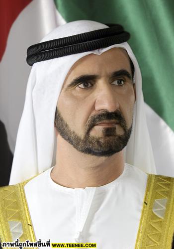 ลำดับที่ 5. Sheikh Mohammed bin Rashid Al Maktoum of Dubai ชี ค โมฮัมหมัด บิน ราชิด อัล มาคทูม แห่งดูไบ ทรงมีพระราชทรัพย์สุทธิ 18 พันล้านเหรียญฯ เป็นผู้ถือหุ้นใหญ่ของ Dubai Holding