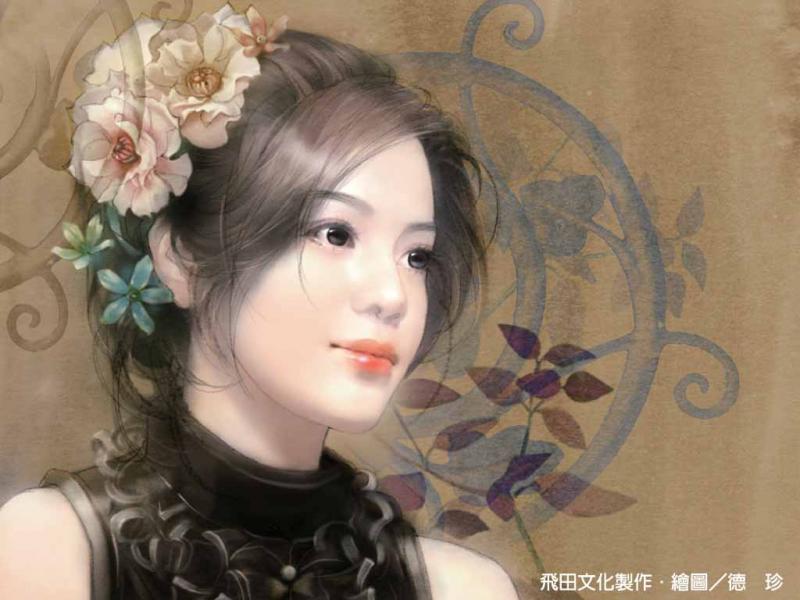 ~Chinese Girl Painting 1~