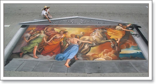 ♥Amazing 3D Street Painting♥