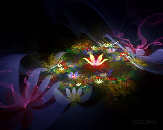 Abstract Flower