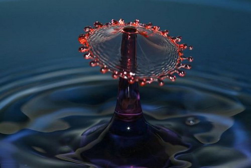 Amazing water drop photography