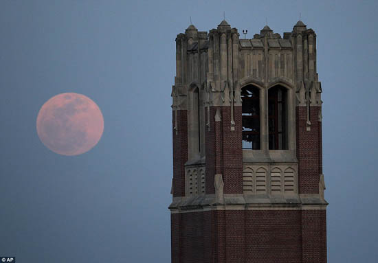 รวมภาพ พระจันทร์ดวงโต (Super Moon)