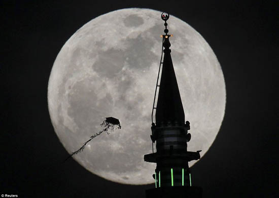 รวมภาพ พระจันทร์ดวงโต (Super Moon)