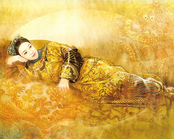 ภาพวาดสาวจีนสุดสวย II