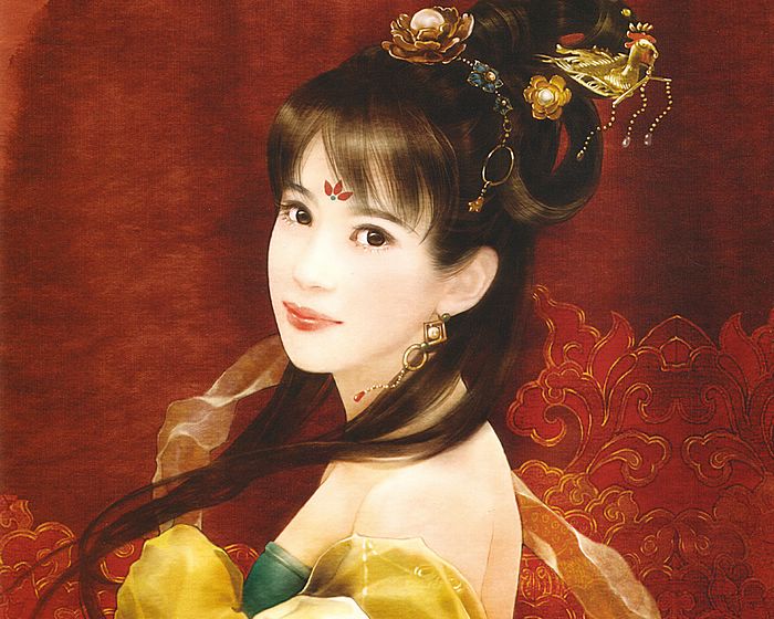 ภาพวาดสาวจีนสุดสวย II
