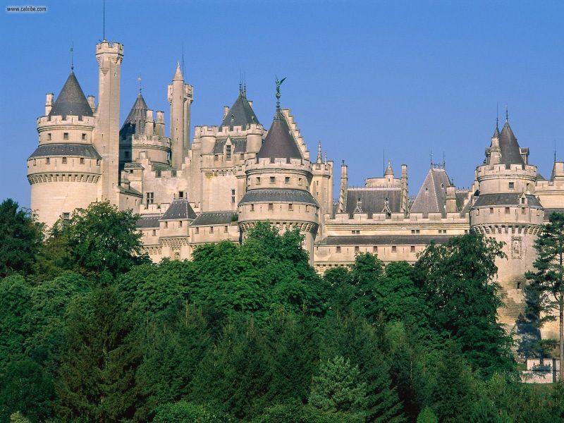 Chateau De Pierrefonds, France