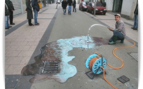 ♥Amazing 3D Pavement Drawings..(Part I)♥