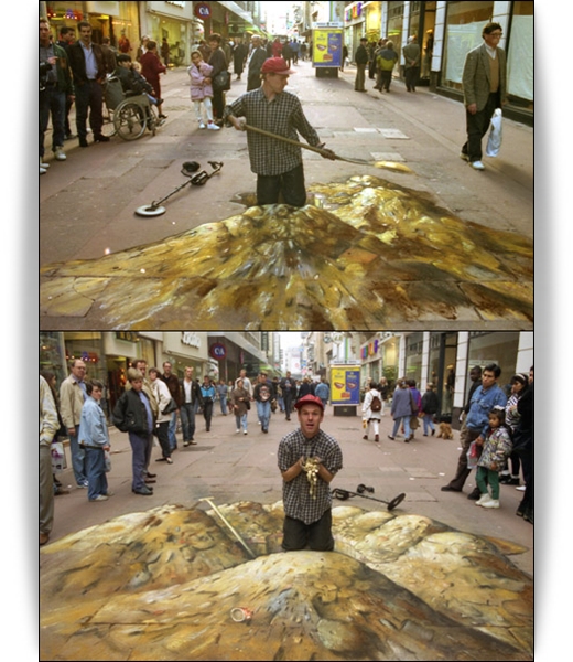 ♥Amazing 3D Pavement Drawings..(Part I)♥