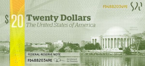 Dollar Bill: Re-design