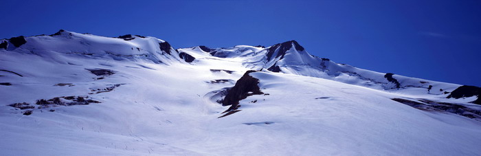 Beautiful snow Panorama 