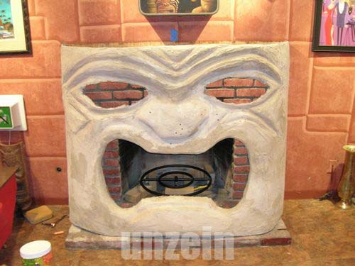 Tiki Fireplace