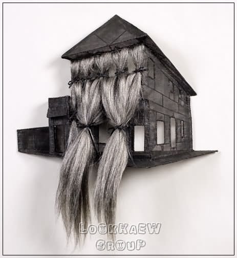 Miniature Houses Made Of Hair