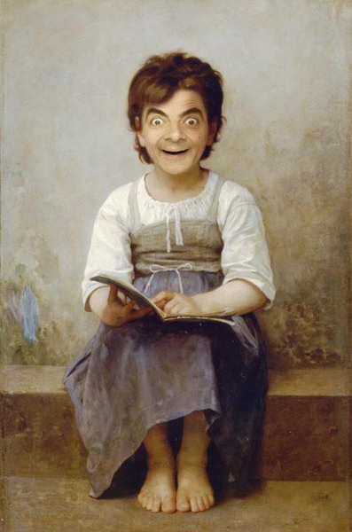 Mr.Bean is here.