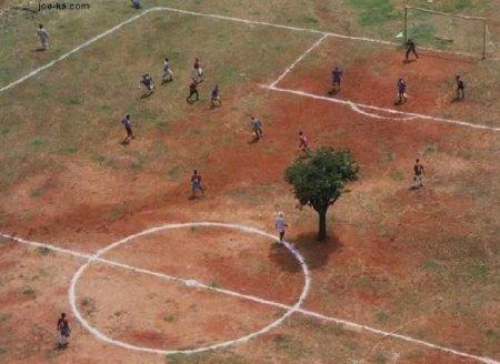 การเล่นฟุตบอลในประเทศยากจน