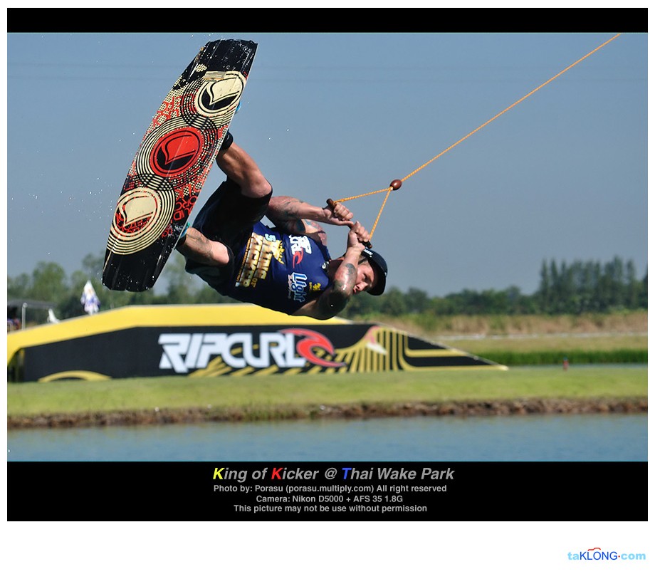 King of Kicker 5th @ Thai Wake Park 1