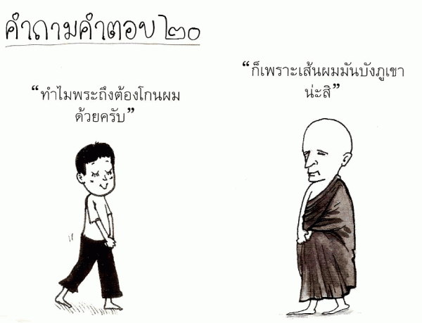 ถามพระ (อย่างฮา)