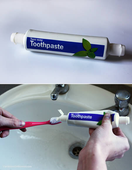 Two Way Toothpaste