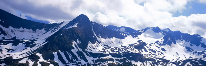 Beautiful snow Panorama  2