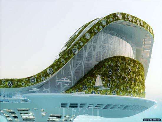 Lilypad Floating City @Dubai