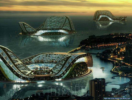 Lilypad Floating City @Dubai