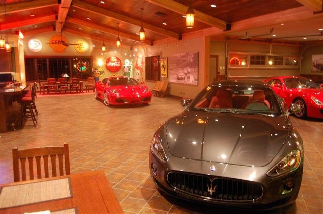 Luxury Cars and their homes 