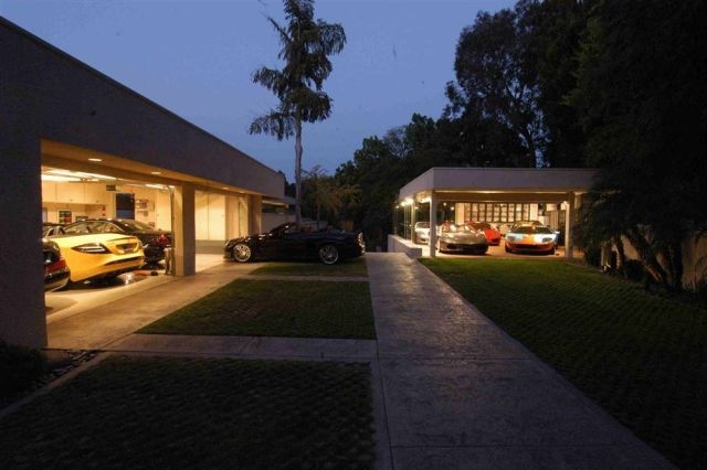 Luxury Cars and their homes 