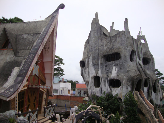 The Crazy House Hotel in Vietnam