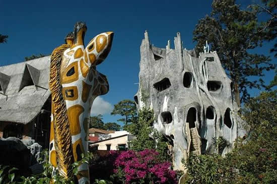 The Crazy House Hotel in Vietnam