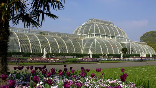 Royal botanical gardens in London