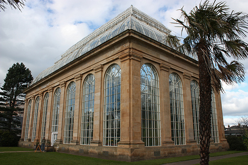 Royal botanical gardens in Scotland