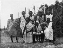ภาพถ่ายในอดีต เหล่านักรบเผ่า Beja ในแอฟริกา