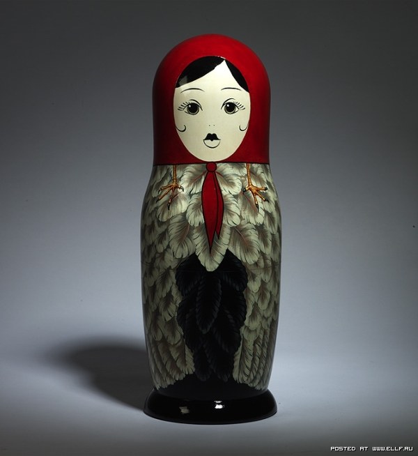 Designer Matryoshka in honor of 10 anniversary of Vogue Russ 1 