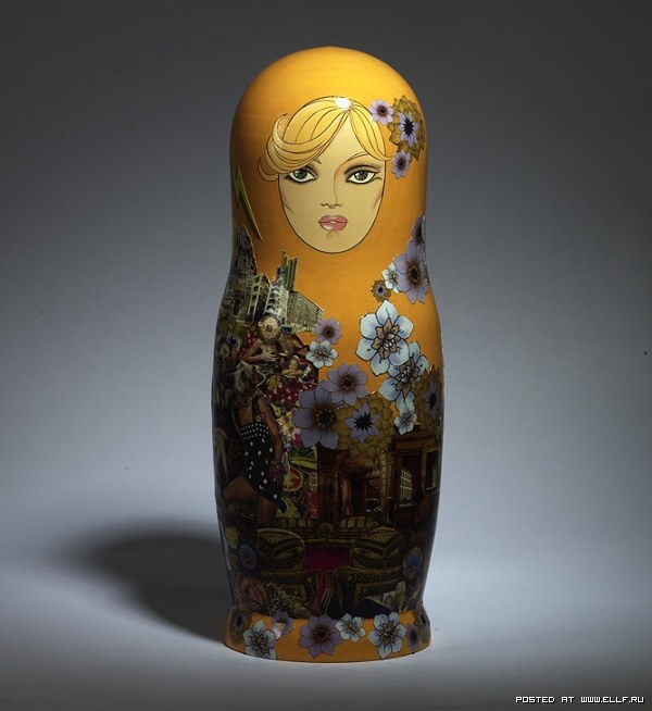 Designer Matryoshka in honor of 10 anniversary of Vogue Russ 1 