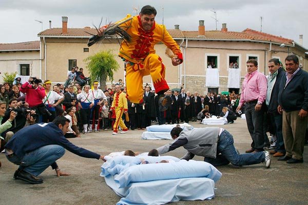 The Baby-Jumping Festival In Colacho