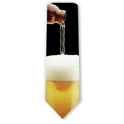 Pouring Beer Necktie