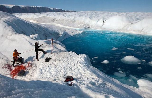 The Beautiful Petermann Glacier