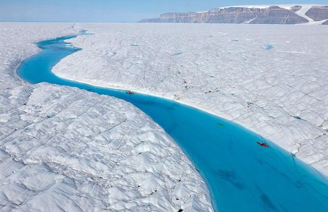 The Beautiful Petermann Glacier