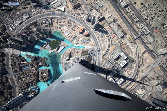 View from the Top of Burj Dubai