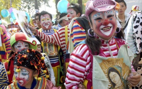 The Annual Parade of Clowns, Mexico
