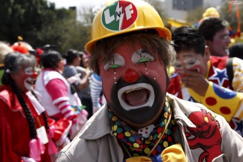 The Annual Parade of Clowns, Mexico