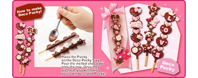 ชุดตกแต่งขนม Pocky สุดแสนน่ารัก